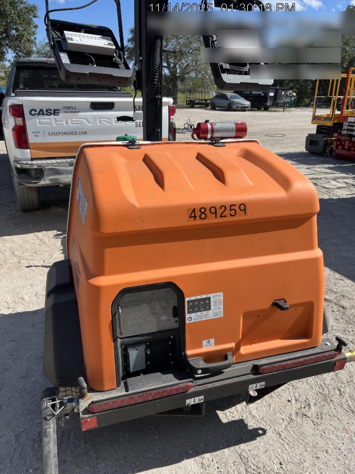 2025 Generac MLTS-4 Diesel, Mitsubishi L2E, 7.1 hp @1800 rpm, Flex Switch 120V Input, Powerzone Controller, (4) 320W LED Lights, 4kW Generator, 39.9 Gal Fuel Tank, 2" Ball, T3, ES Decals