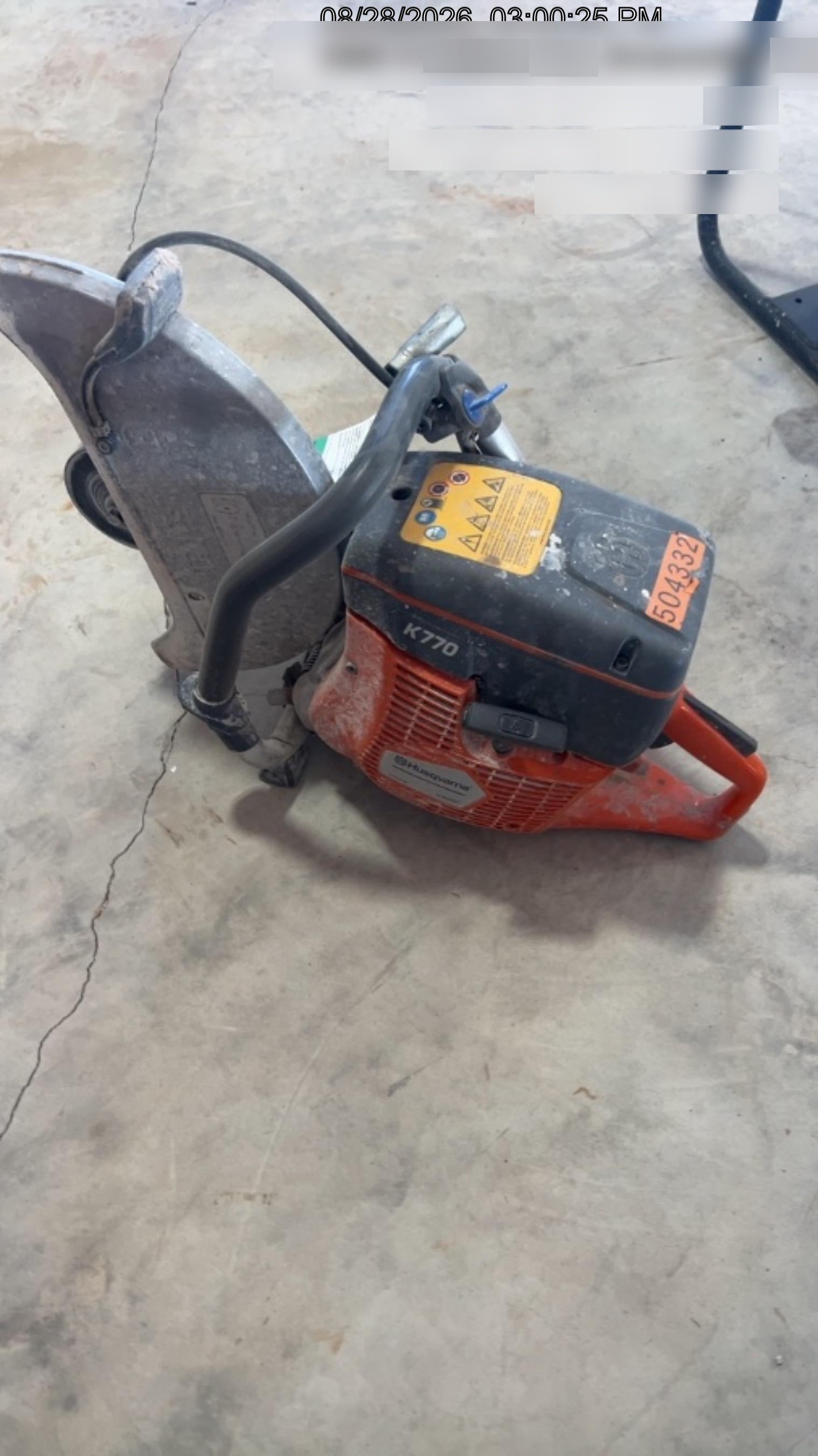 2025 HUSQVARNA K770