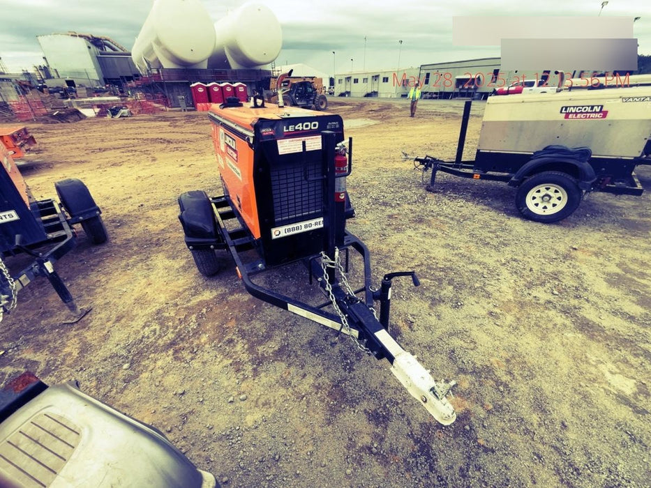 2023 Lincoln Electric LE400 Kubota V1505, Trlr, Cable Rack, Light Kit, ES Decals, T3