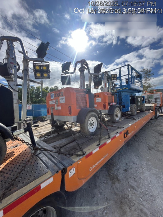 2023 Wanco WLTT-4MM4K Diesel, Deep Sea Controller, Shore Power Plug, Auto Start, (4) 350W LED Floodlights, 4kW Generator, 60 Gal Fuel Tank, 2" Ball, T3