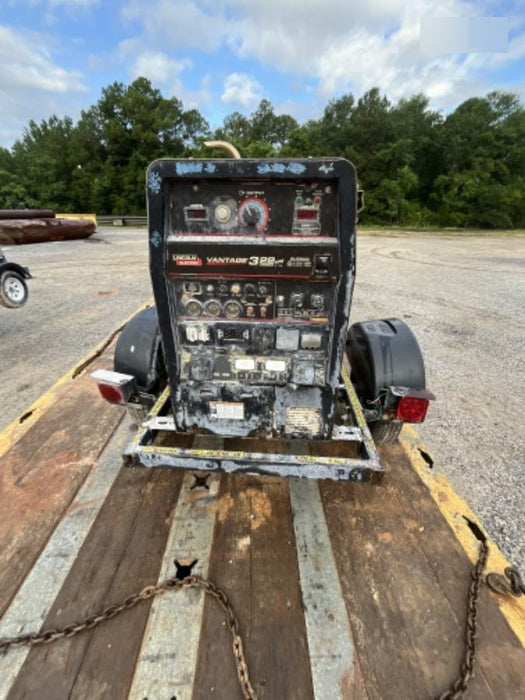 2019 Lincoln Electric Vantage 322 Ready-Pak 3, Two Wheel Trailer, Fender and Light Kit, Cable Rack
