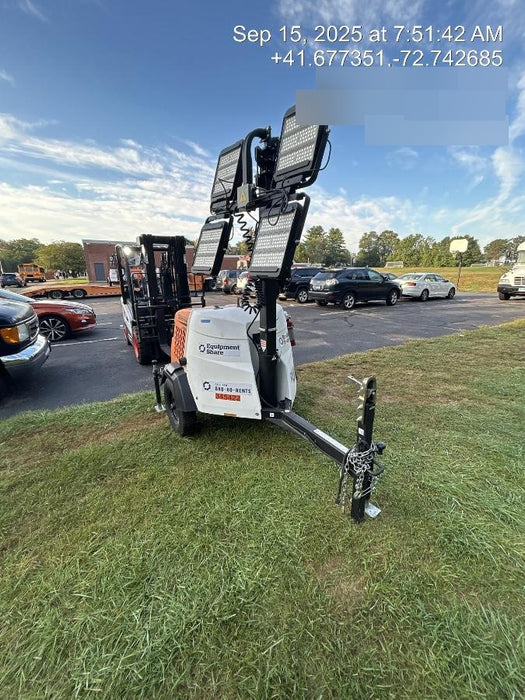 2023 Generac MLT2 Diesel, Flex Switch 120V Input, Powerzone Controller, (4) 320W LED Lights, 4kW Generator, 39.9 Gal Fuel Tank, 2" Ball, T3