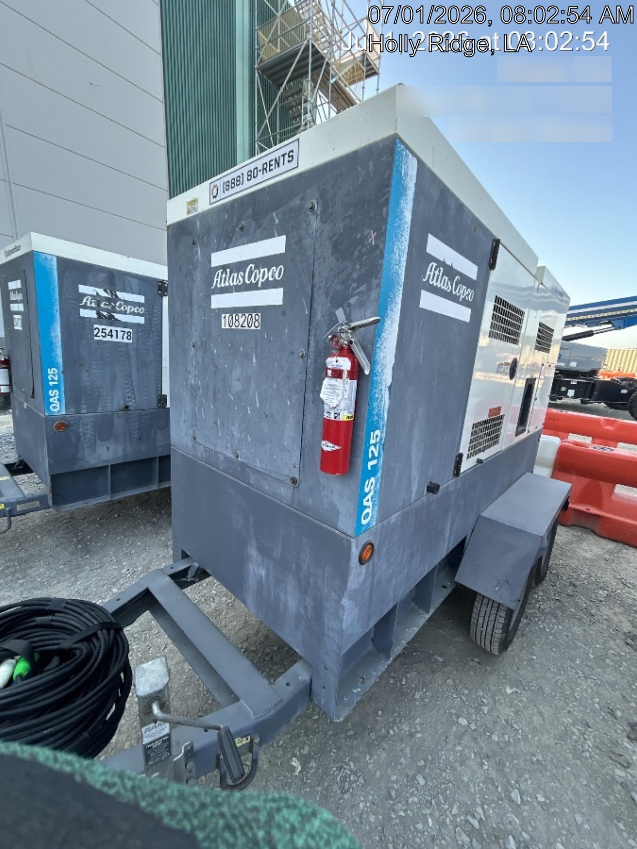 2020 ATLAS COPCO QAS 125