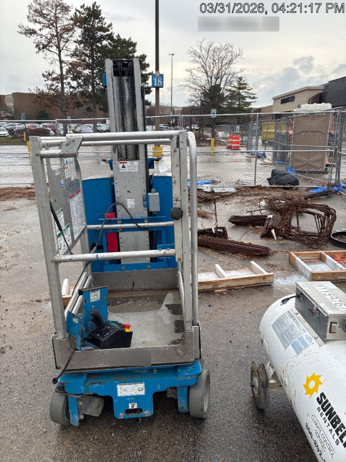 2018 GENIE GR-20