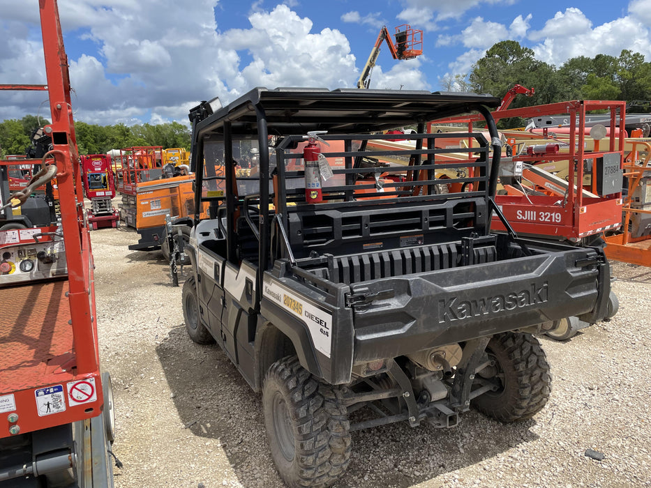 2022 Kawasaki Mule PRO-DXT Standard Options, Backup Alarm, Beacon, Plastic Hard Top, Poly Windshield, Horn Kit