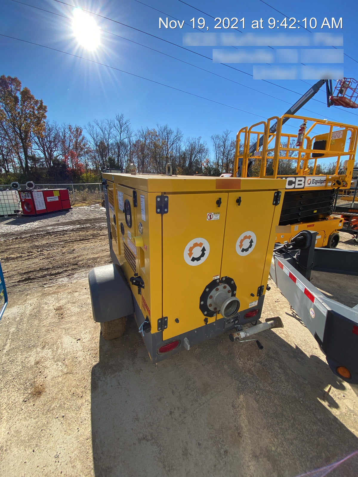 2020 ATLAS COPCO PAS 100 HF CS Enclosed