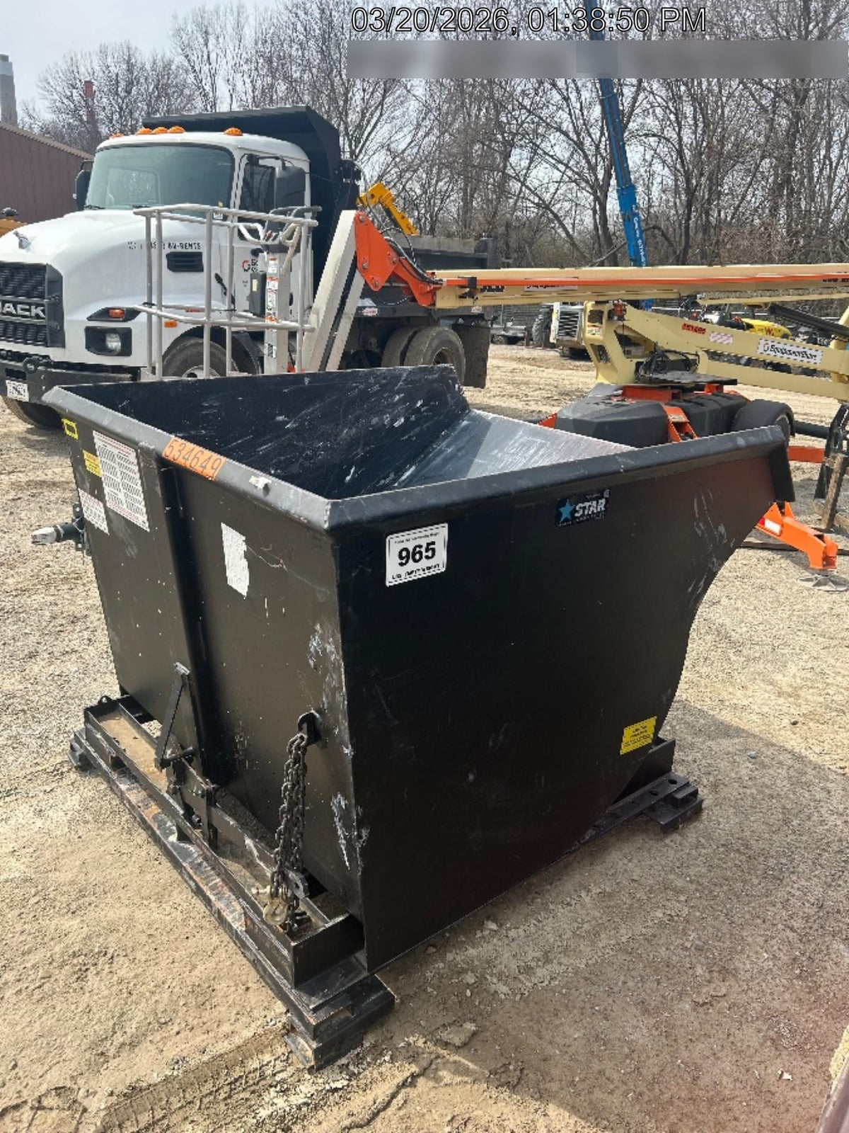 2025 STAR INDUSTRIES M-1820 - Self-Dump Hopper