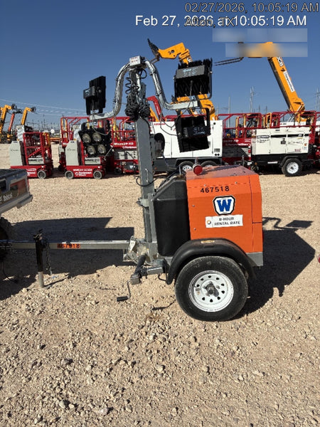 2024 Wanco WLTT-4MM4K Diesel, Deep Sea Controller, Shore Power Plug, Auto Start, (4) 350W LED Floodlights, 4kW Generator, 60 Gal Fuel Tank, 2" Ball, T3