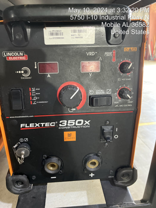 2022 LINCOLN ELECTRIC FLEXTEC 350X