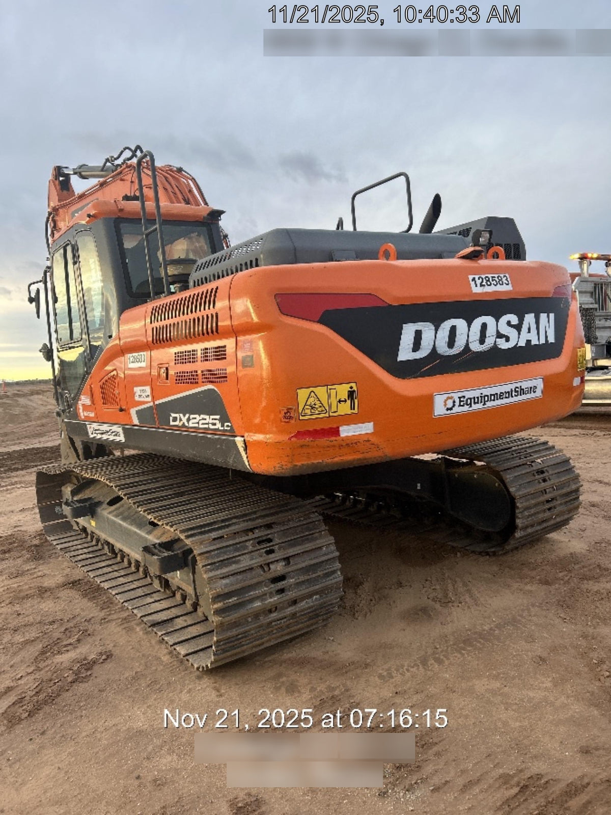 2019 DOOSAN DX225LC-5