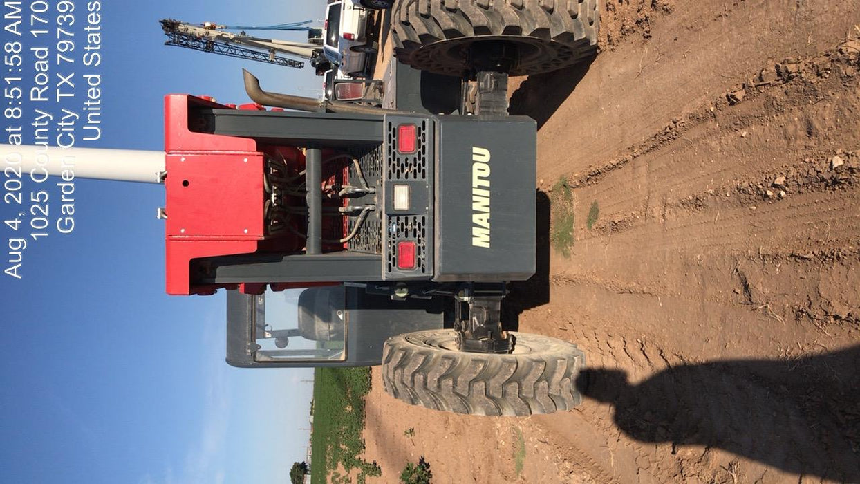 2018 Manitou MTA10055 Manitou MTA10055 - Canopy, Worklights, Beacon, 66" Carriage, 60" Forks, Solid Tires, Aux Hydraulics