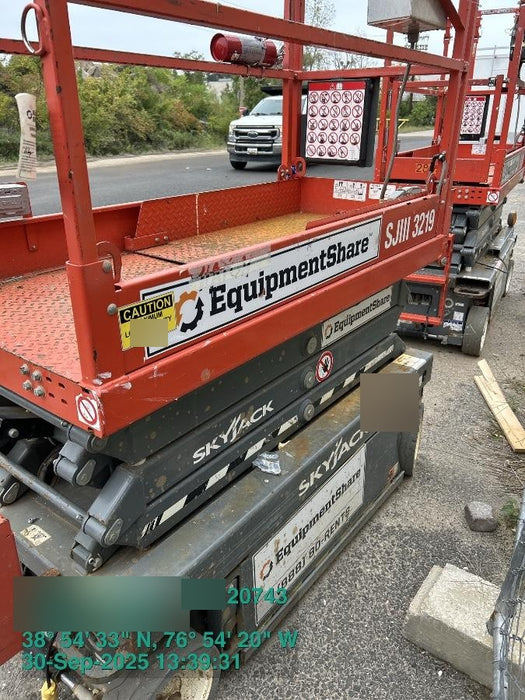 2019 Skyjack SJIII-3219 Standard w/Trojan Batteries