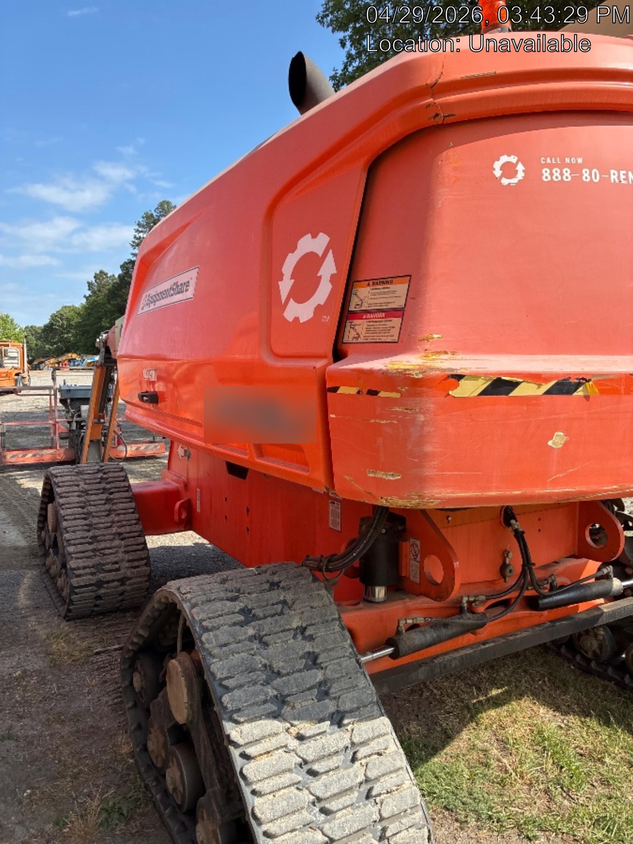2022 JLG 660SJ Quad Track