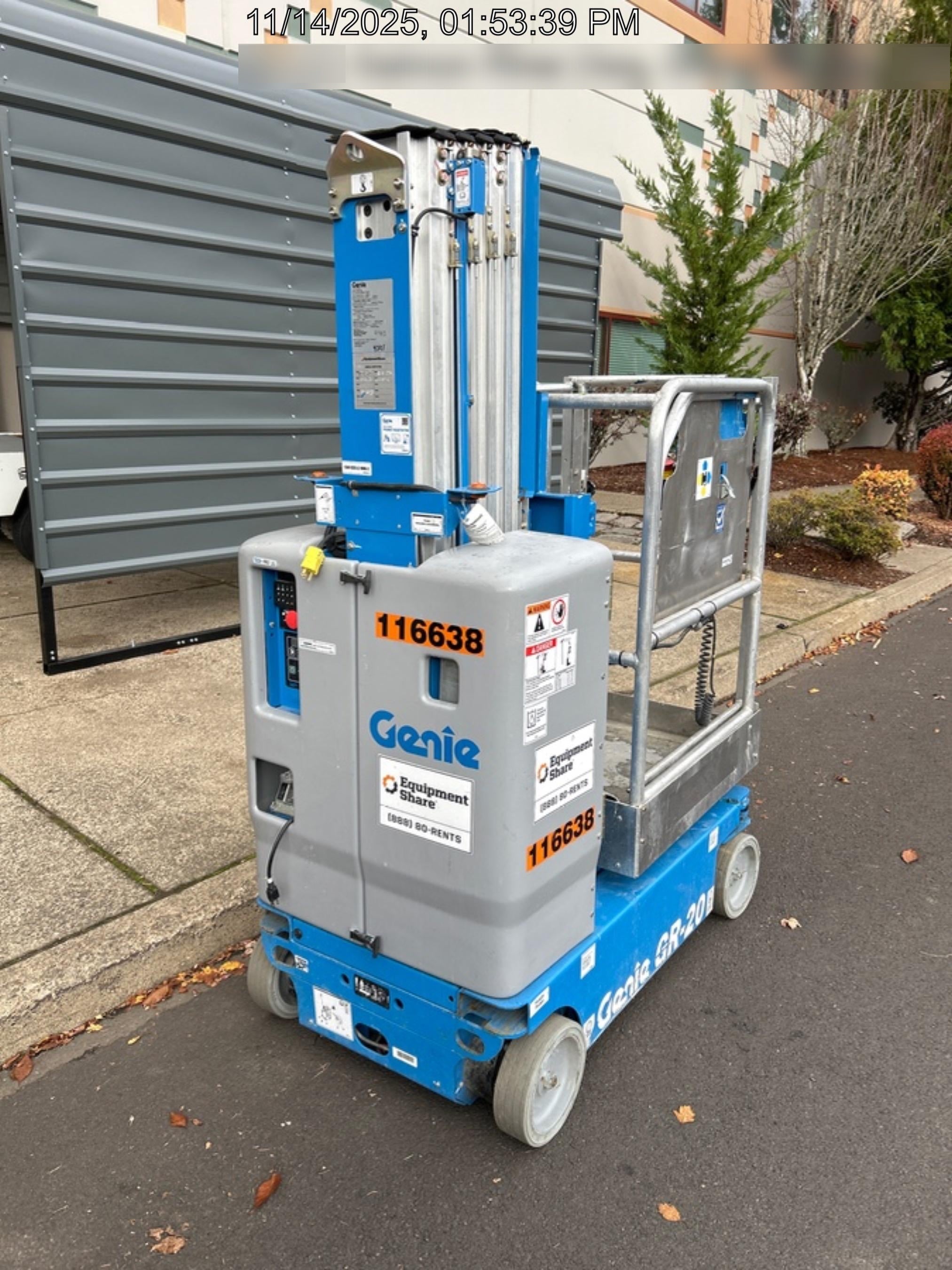 2020 GENIE GR-20