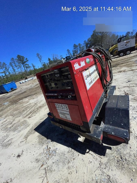 2022 Shindaiwa DGW400MDL Kubota D902 Engine, 23 HP, Dual Op Welder, Wire, Arc, Droop Stick, Tig, and CC Stick Functionality, Simulphase, 3 Phase and 1 Phase Gen Output, Single Axle NB Trlr, Slr Trckl Chrg 12V 12W, Fire Ext