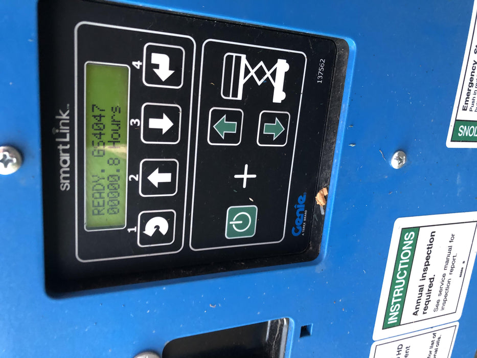 2019 Genie GS-4047 Folding rails with half height swing gate