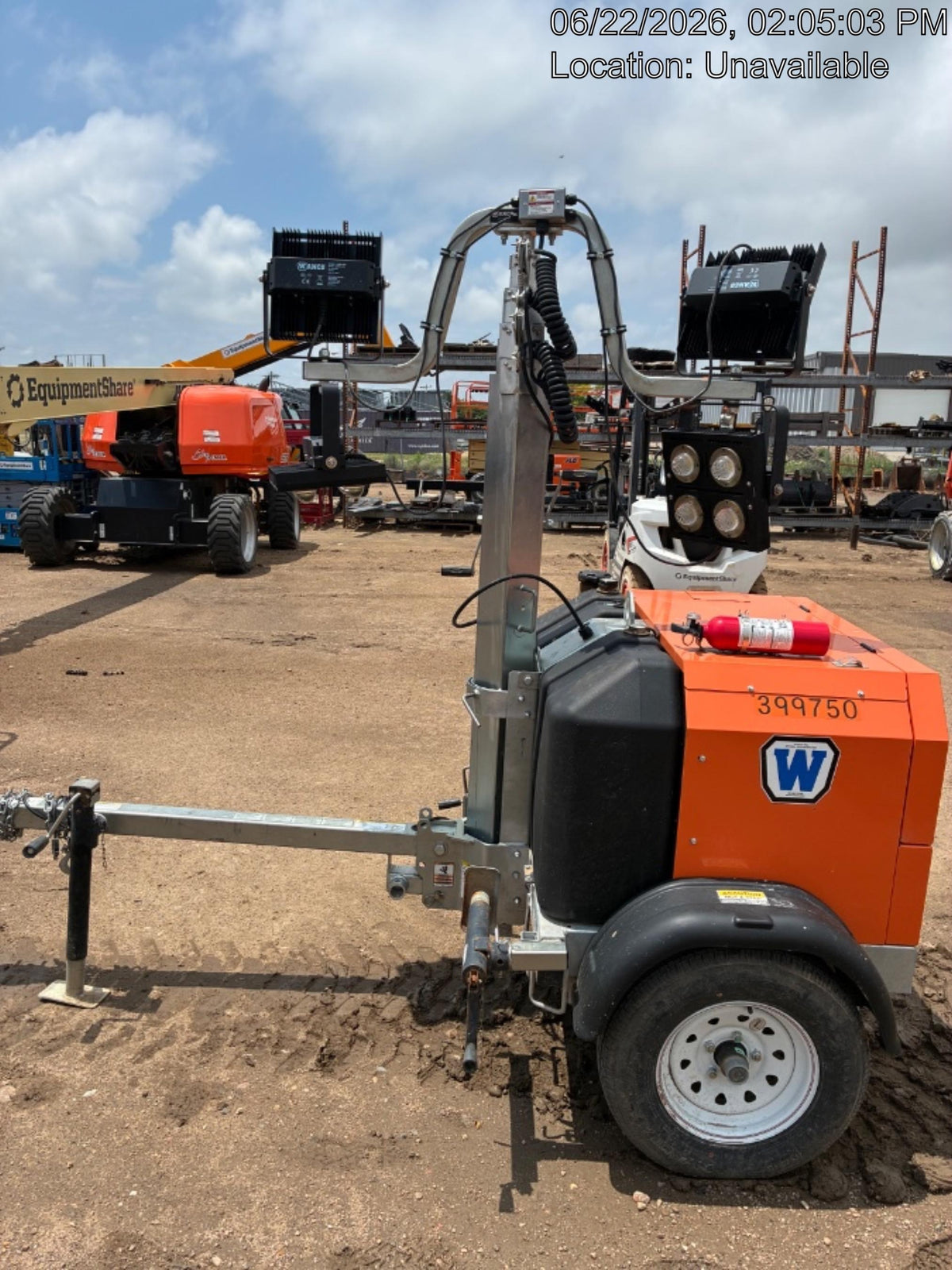 2024 Wanco WLTT-4MM4K Diesel, Deep Sea Controller, Shore Power Plug, Auto Start, (4) 350W LED Floodlights, 4kW Generator, 60 Gal Fuel Tank, 2" Ball, T3