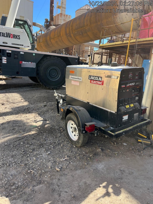 2024 Lincoln Electric LE400 Kubota V1505, Trlr, Cable Rack, Light Kit, ES Decals, T3