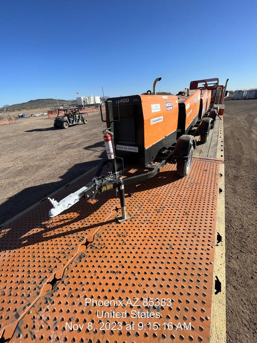 2022 Lincoln Electric LE400 Kubota V1505, Trlr, Cable Rack, Light Kit, ES Decals, T3