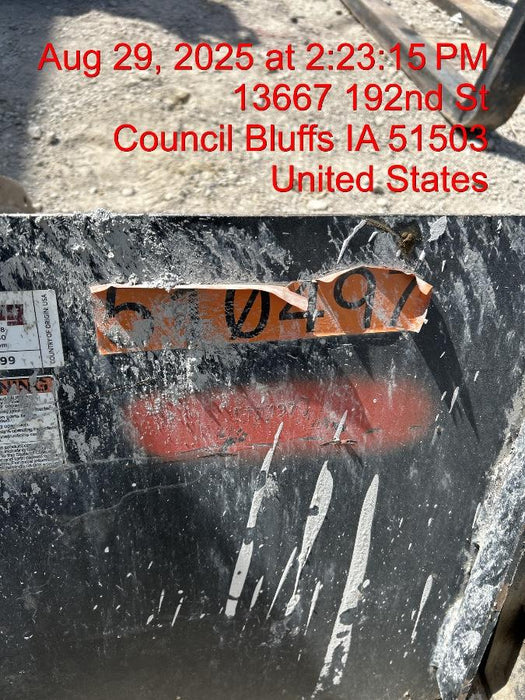 2025 VIRNIG 84" Smooth Bucket