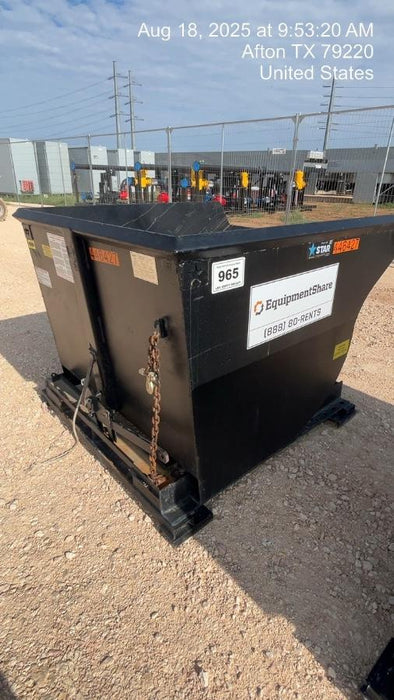 2024 STAR INDUSTRIES M-1820 - Self-Dump Hopper