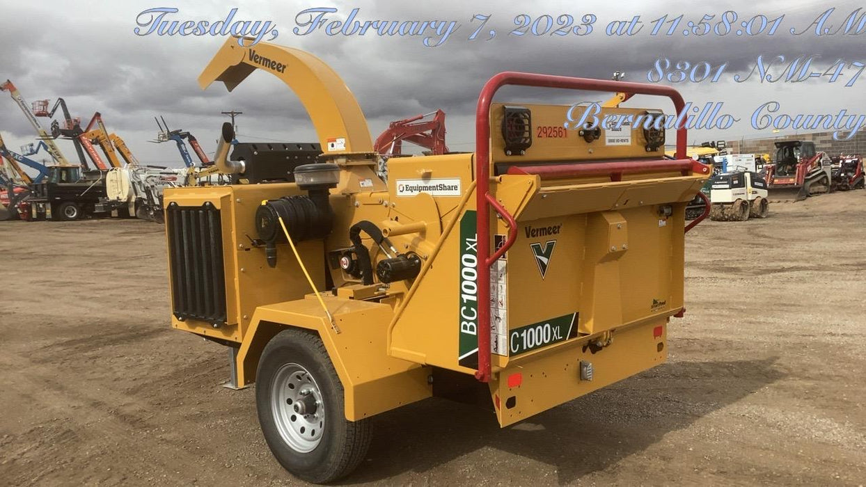 2023 VERMEER BC1000XL Diesel