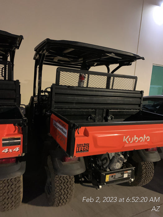 2022 Kubota RTV-X1140W-H Plastic Canopy, Windshield Acrylic Clear, LED Strobe Light, Wire Harness Kit, Back up Alarm
