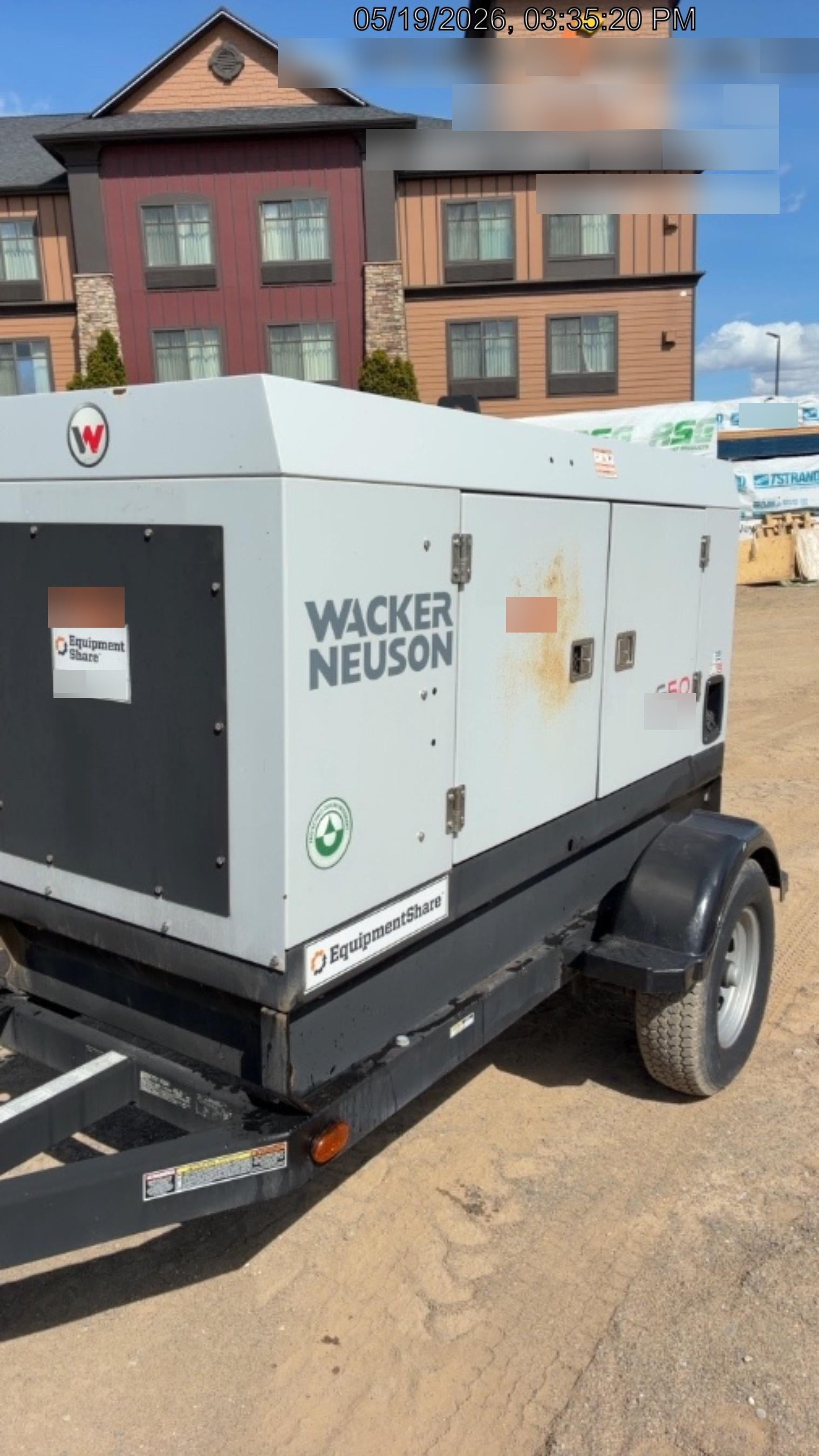 2020 WACKER NEUSON G50
