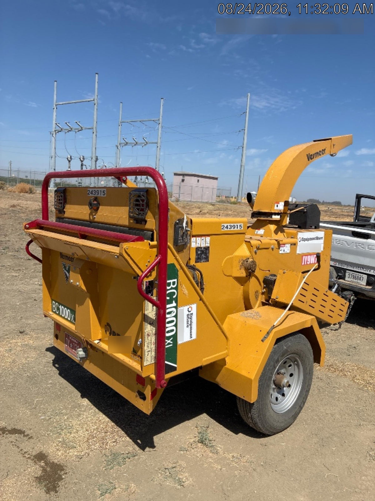2022 VERMEER BC1000XL Diesel