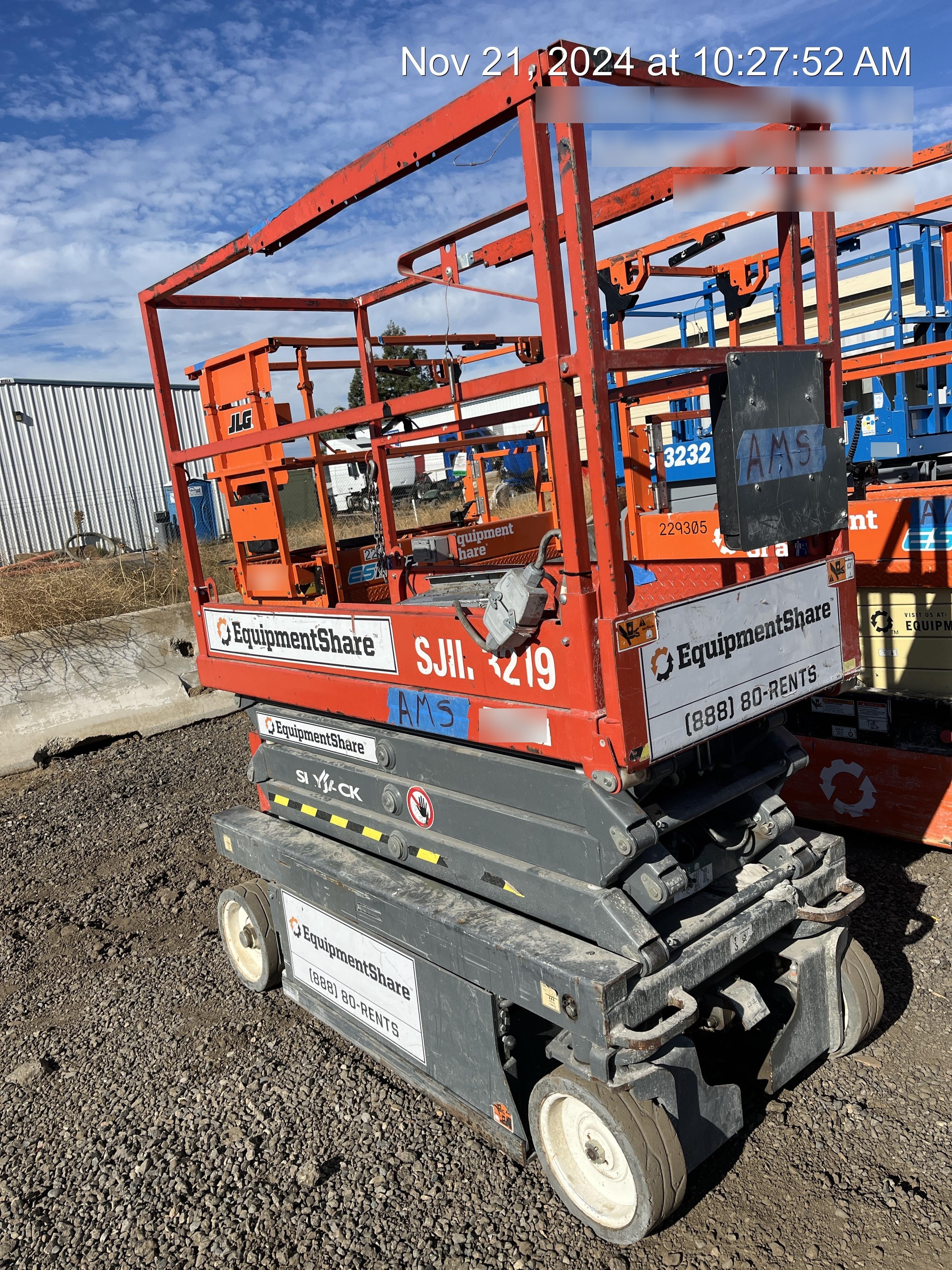 2019 Skyjack SJIII-3219 Standard w/Trojan Batteries