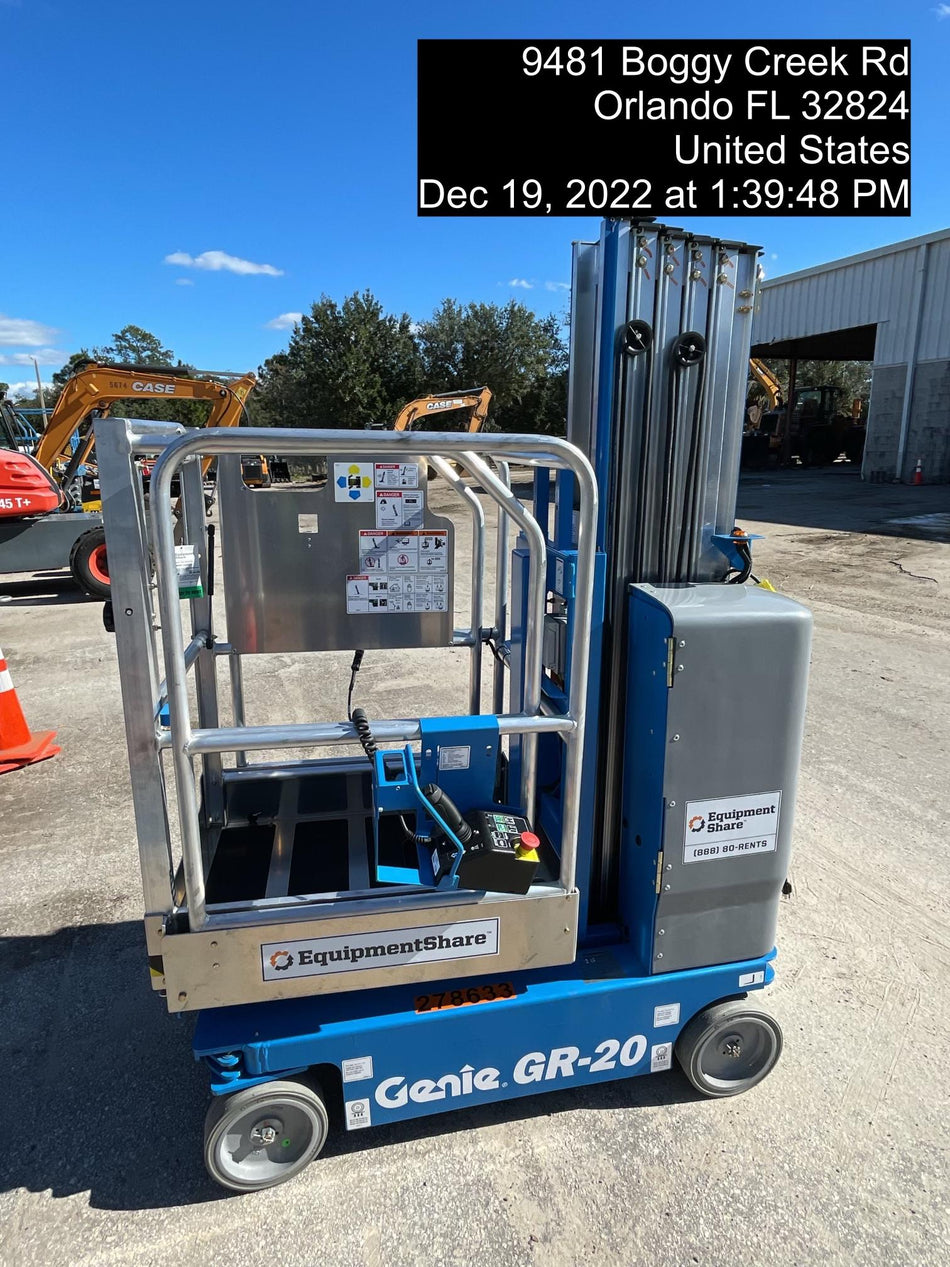 2022 GENIE GR-20