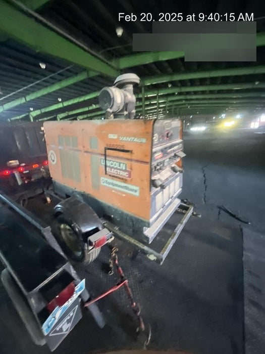 2021 Lincoln Electric Vantage 549X Ready Pak 3, ORANGE (includes trailer, cable rack, fender light kit)