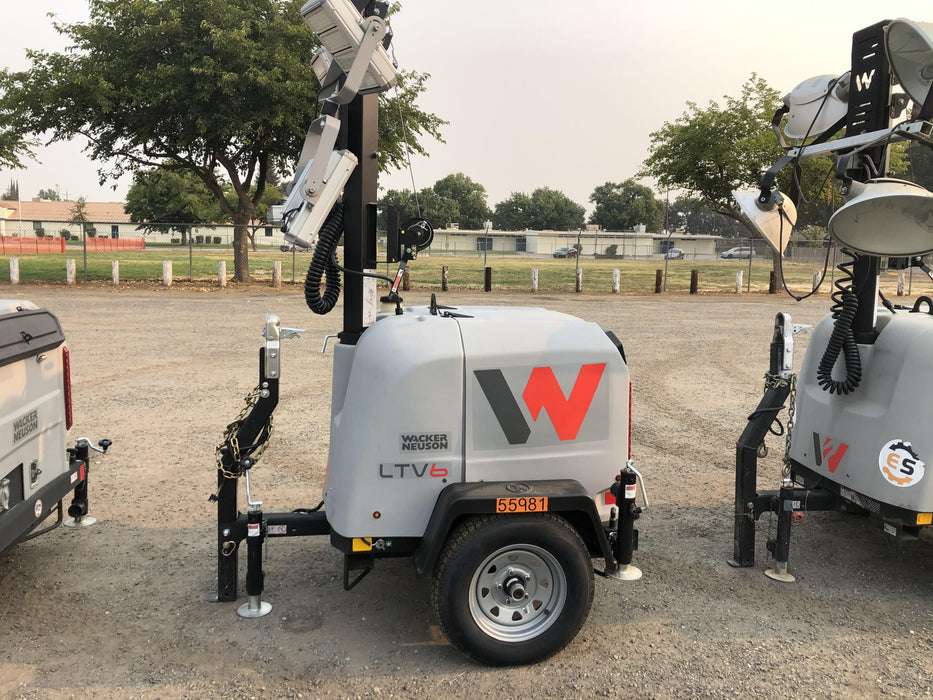 2019 Wacker Neuson LTV6K-LED Standard LED Towable Light Tower w/None