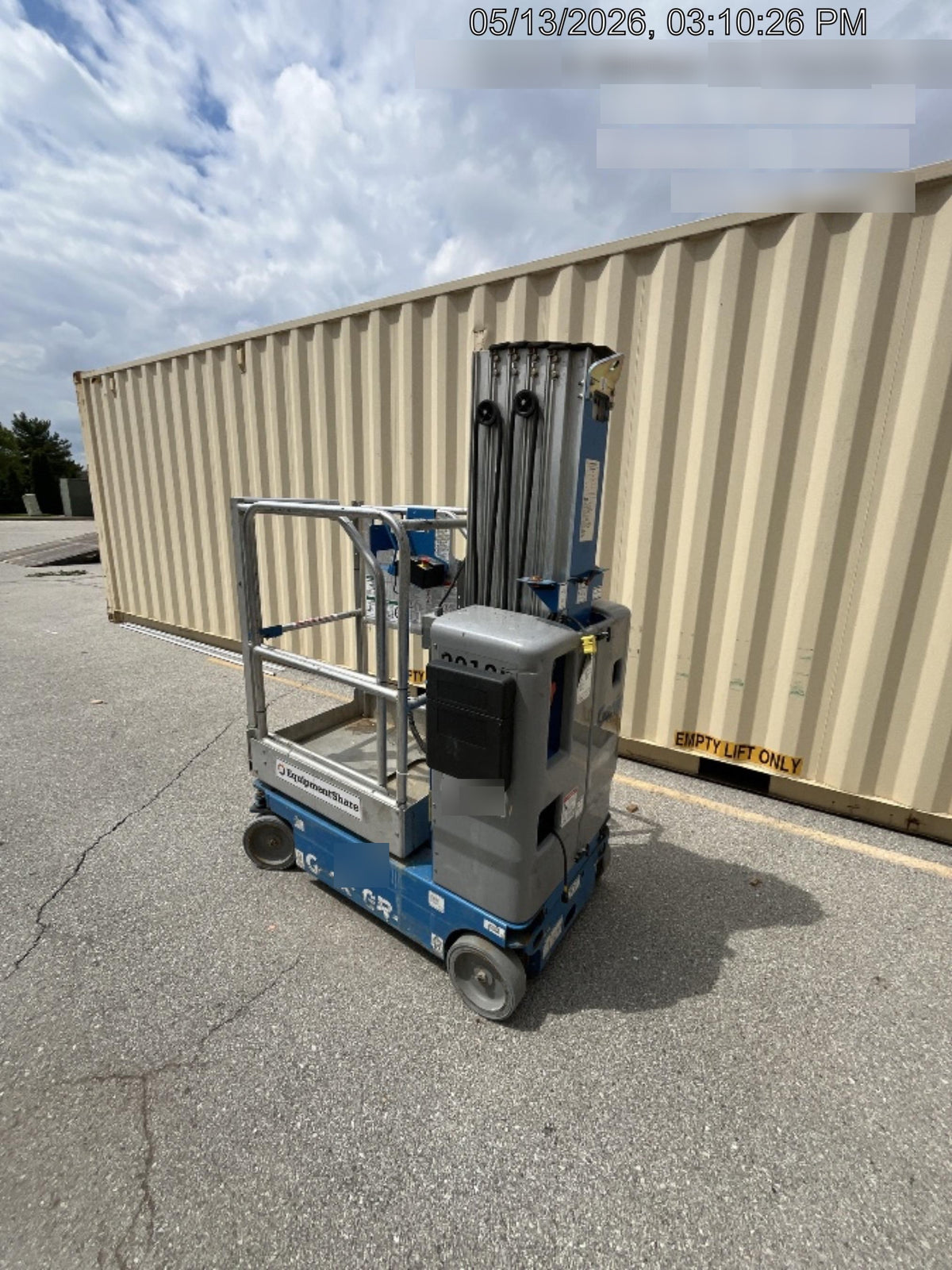 2018 GENIE GR-20