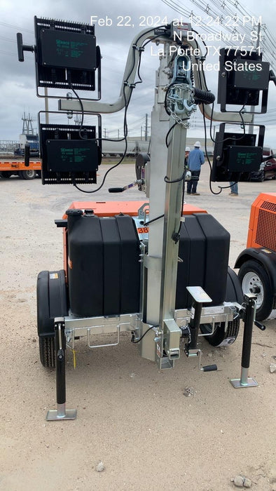 2024 Wanco WLTT-4MM4K Diesel, Deep Sea Controller, Shore Power Plug, Auto Start, (4) 350W LED Floodlights, 4kW Generator, 60 Gal Fuel Tank, 2" Ball, T3