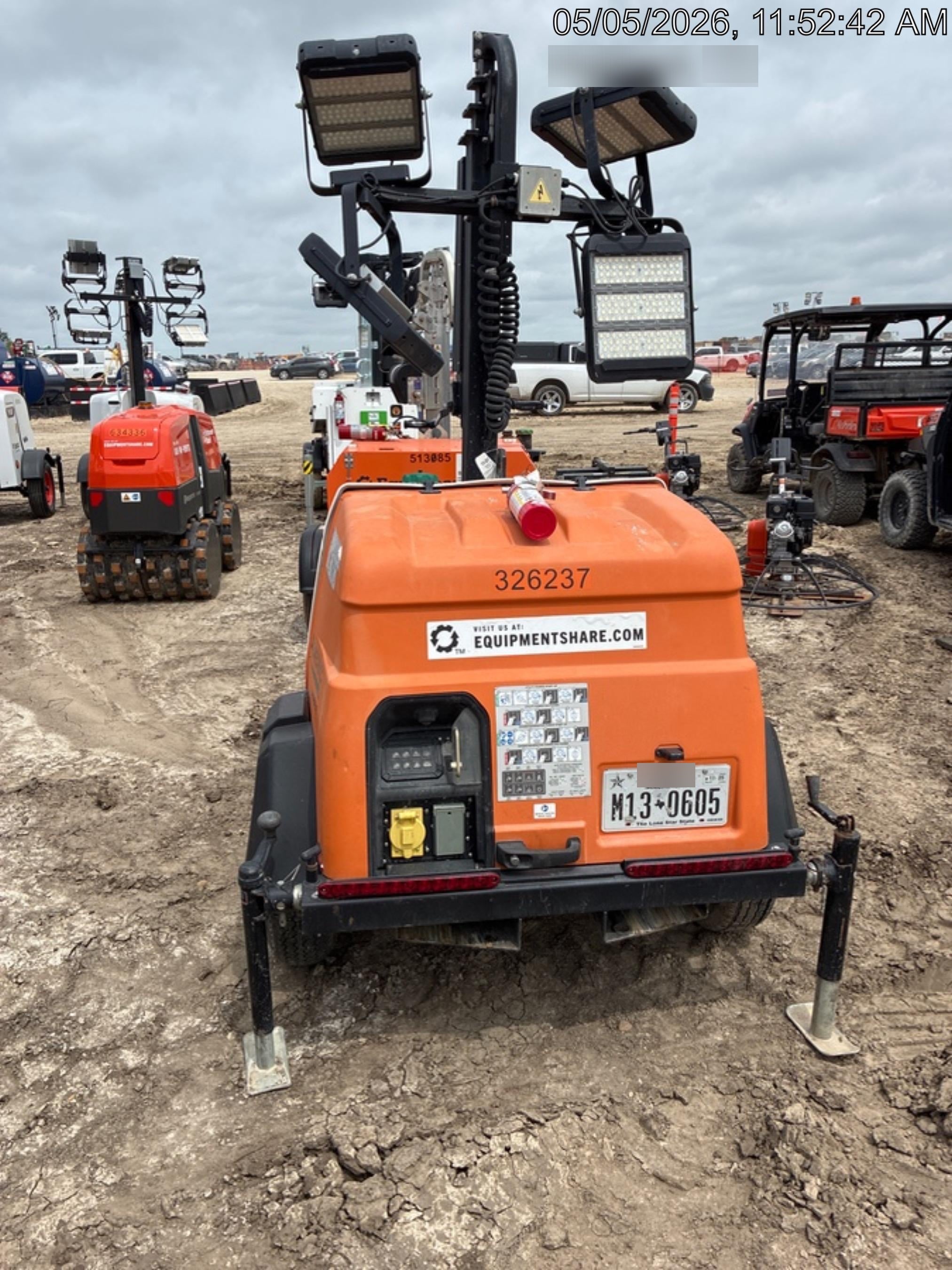 2023 Generac MLT2 Diesel, Flex Switch 120V Input, Powerzone Controller, (4) 320W LED Lights, 4kW Generator, 39.9 Gal Fuel Tank, 2" Ball, T3