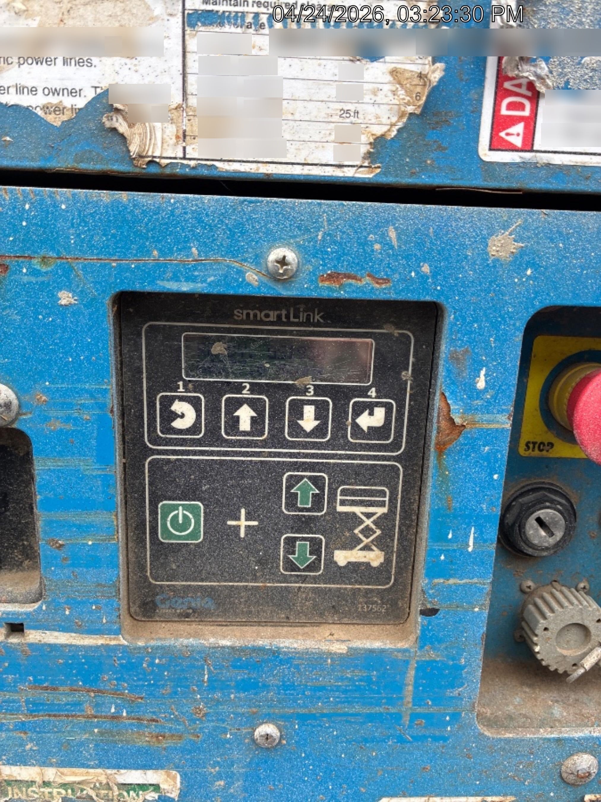 2019 Genie GS-1930 Fixed rails with chain Entry