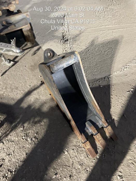 2024 STEEL UNLIMITED 12" Bucket, Mini Excavator. Steel Unlimited