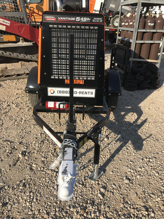 2022 Lincoln Electric Vantage 549X Crosslink Technology, Trailer Mounted, ES Decals, T3