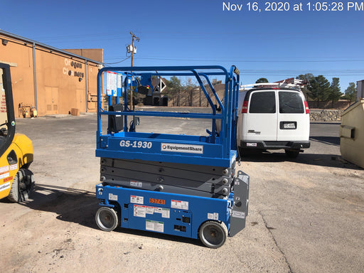 2020 Genie GS-1930 Standard Machine