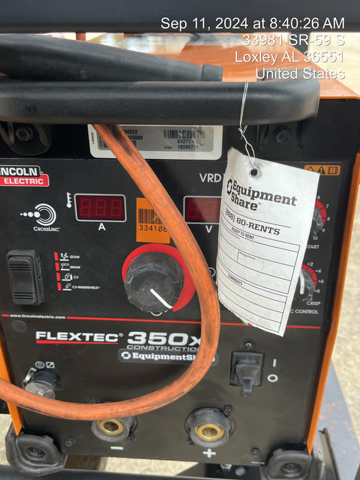 2023 LINCOLN ELECTRIC FLEXTEC 350X