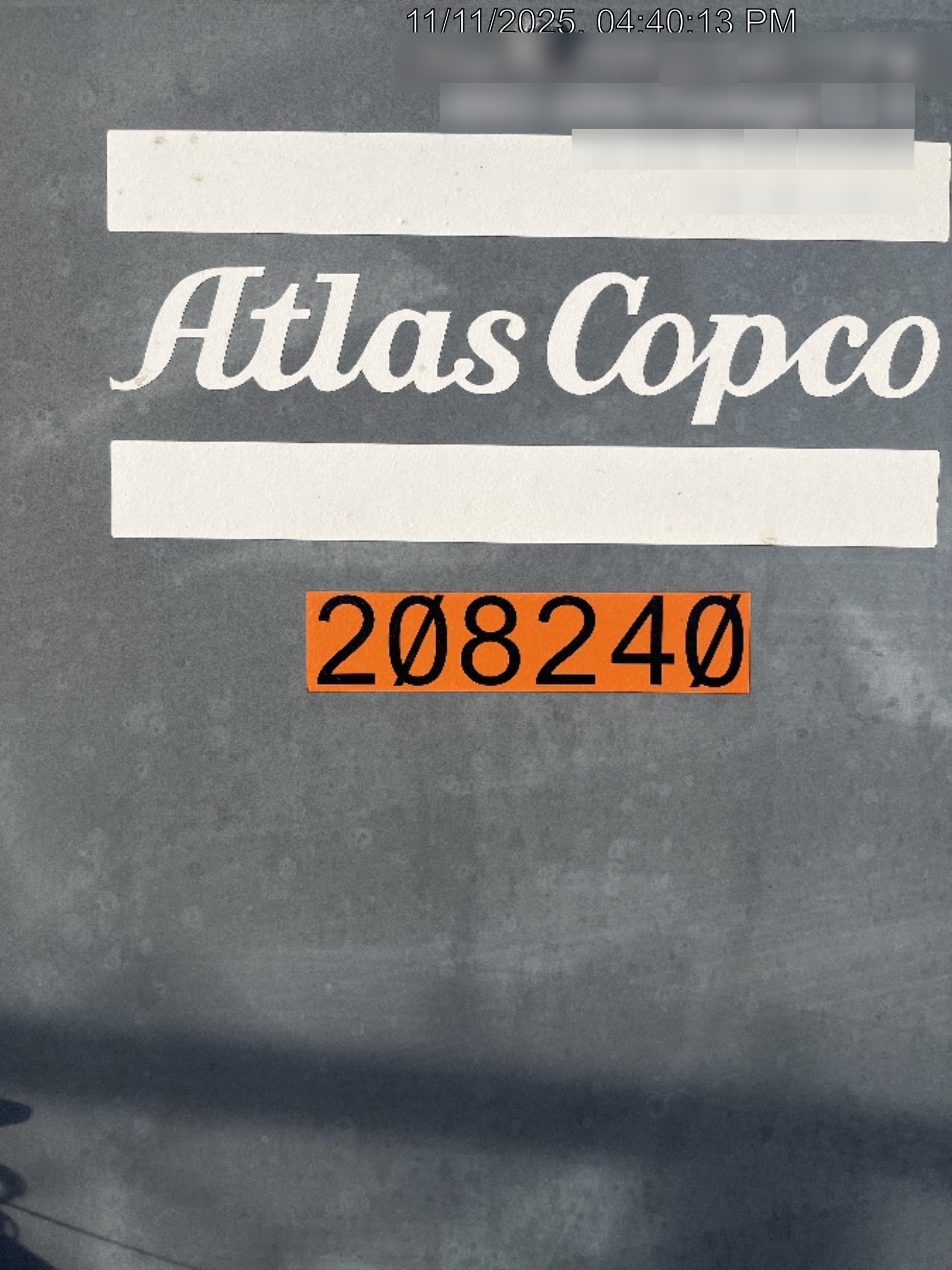 2022 ATLAS COPCO QAS 125