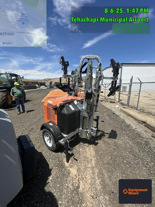 2024 Wanco WLTT-4MM4K Diesel, Deep Sea Controller, Shore Power Plug, Auto Start, (4) 350W LED Floodlights, 4kW Generator, 60 Gal Fuel Tank, 2" Ball, T3