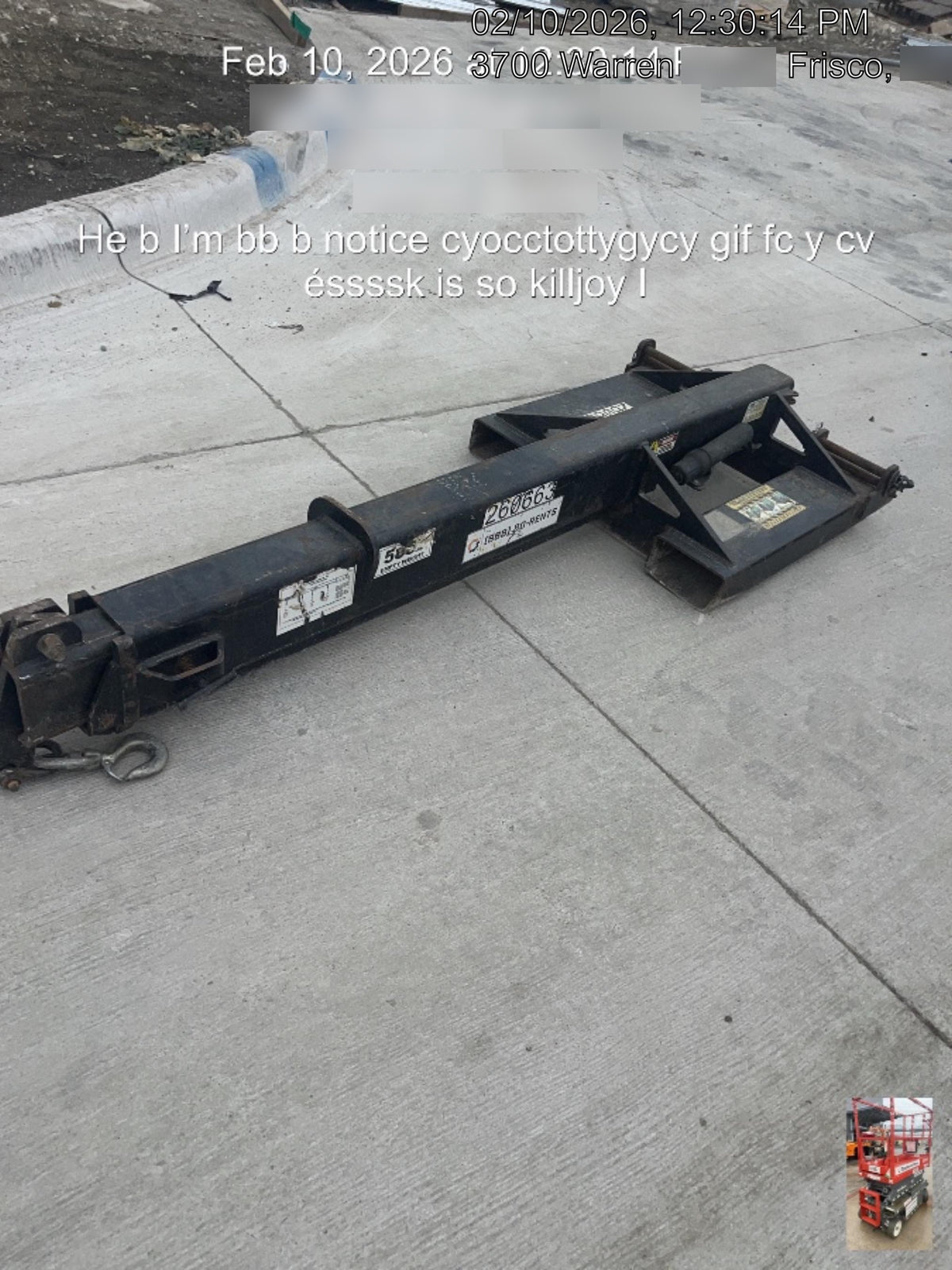 2022 STAR INDUSTRIES M1360B - Star JIB Boom
