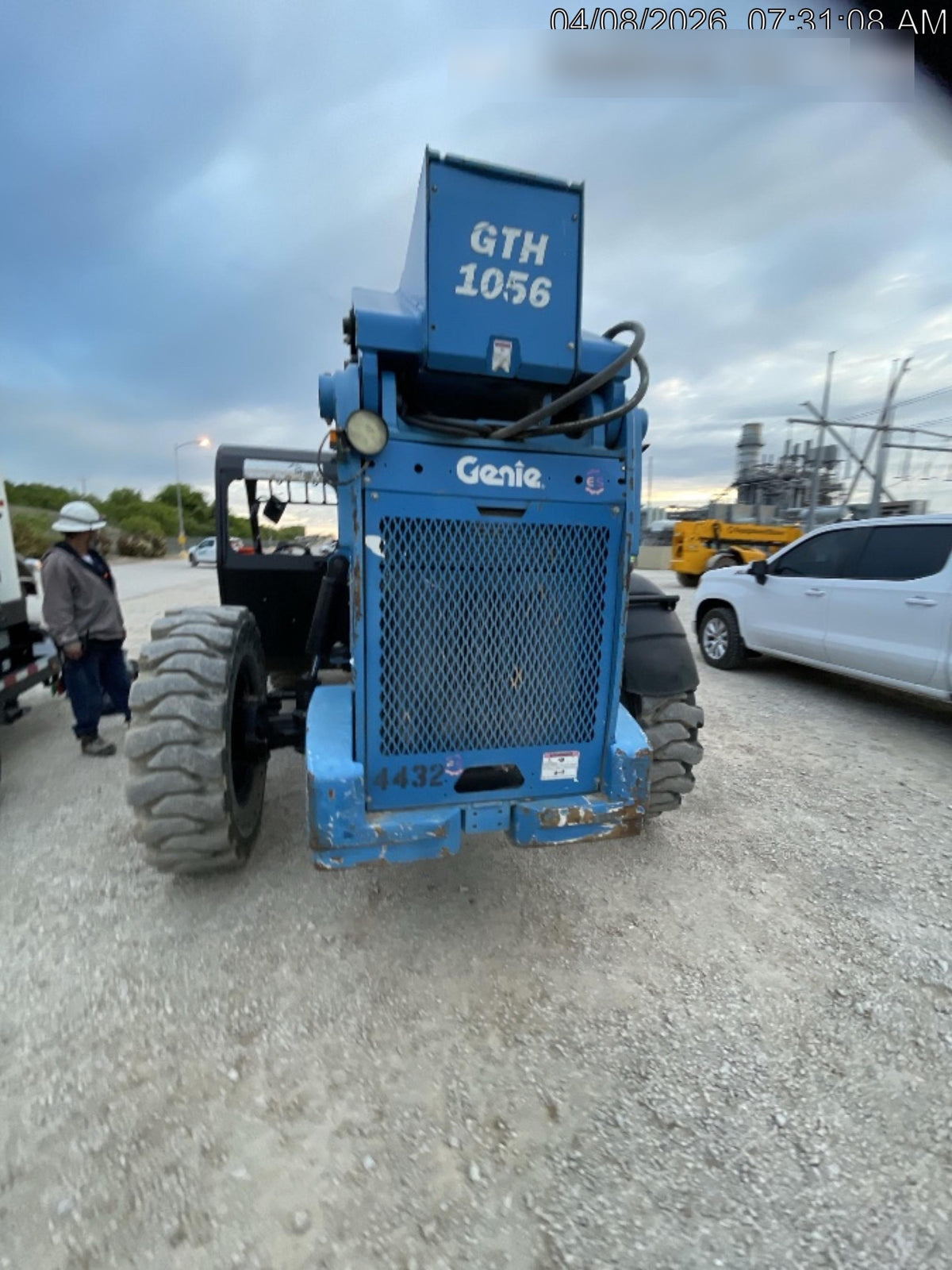 2017 Genie GTH-1056 Genie GTH1056, Solid Tires, 60" carriage, Light Kit, Open ROPS
