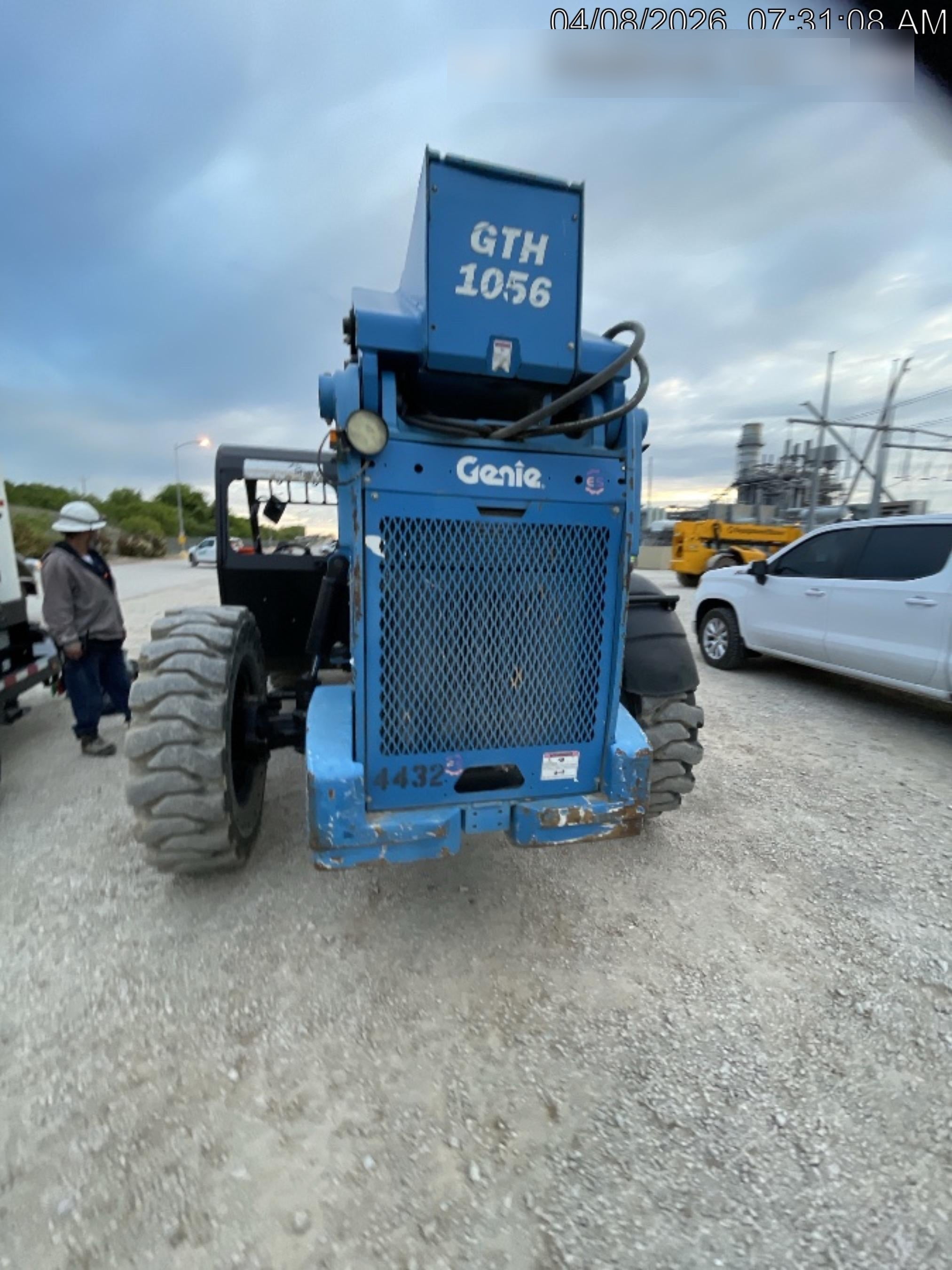 2017 Genie GTH-1056 Genie GTH1056, Solid Tires, 60" carriage, Light Kit, Open ROPS