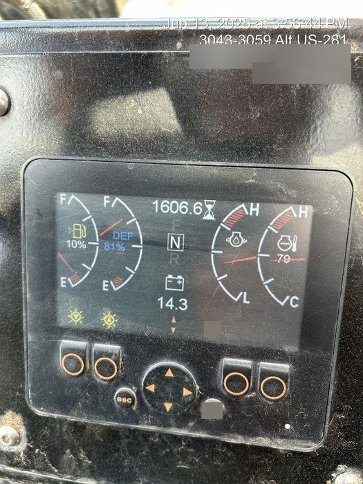 2020 Manitou MTA10055 Cab/Heat/Air, 120 HP, Solid Tires, Work Lights, Lift Hook, Auxiliary Hydraulics w/66" Carriage and 60" Forks