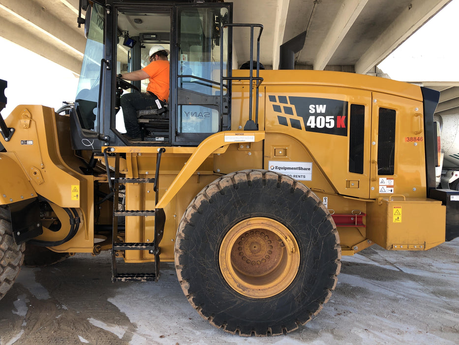 2019 Sany SW405K Tier 4, Cab, 3rd Function Hydraulics Smooth Pin On Bucket