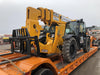 2019 JCB 512-56 Enclosed Cab, 109 HP, Solid Tires, Worklights, Beacon, Aux Hydraulics, Lifting Eye w/66" Carriage/60" Forks