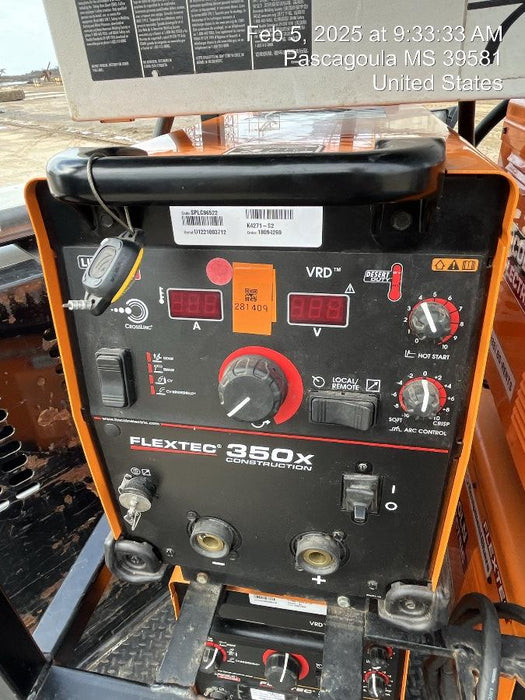 2022 LINCOLN ELECTRIC FLEXTEC 350X